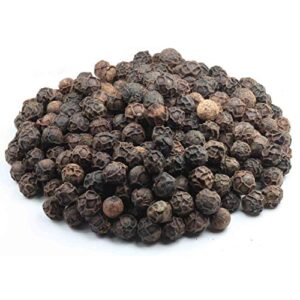 Amazon Brand - Happy Belly Tellicherry Black Pepper Whole Peppercorn, 16 ounce (Pack of 1)
