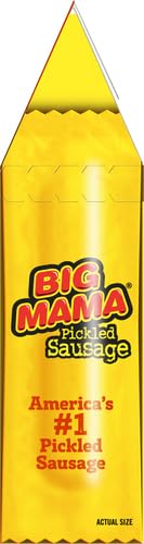 Penrose Big Mama Pickled Sausages, 2.4 Ounce, 6 Pack