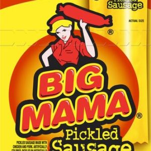 Penrose Big Mama Pickled Sausages, 2.4 Ounce, 6 Pack
