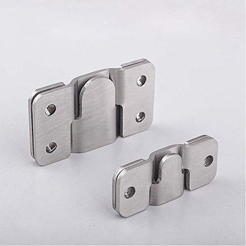 LIKERAINY Heavy Duty Large Metal Flush Mount Brackets Sectional Interlocking Connector for Sofa Furniture Photo Frame Mirror Panel Connecting Concealed Hanger Z Clips 20 Pairs