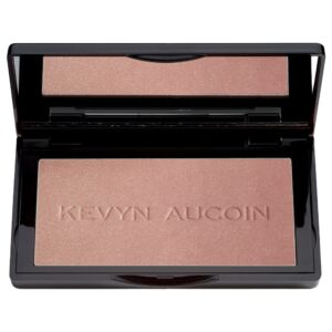 kevyn aucoin the neo-bronzer, sunrise light: 3 in 1 makeup palette. highlighter, blush & bronzer in one smooth gradient makeup compact. shimmer & matte in light, medium & deep. sun-kissed to bronzed.