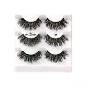 iEnvy False Eyelashes 3 Pairs Fluffy and Natural Multiangle and Volume Faux Mink Lashes (11)