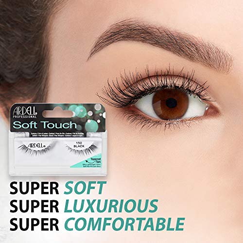 Ardell - False Eyelashes Soft Touch 150 Black (4 Pack)