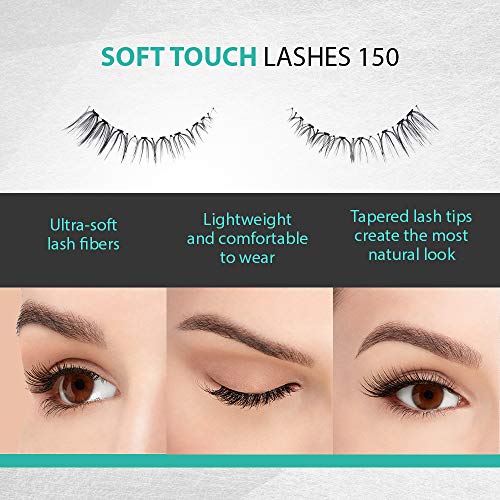 Ardell - False Eyelashes Soft Touch 150 Black (4 Pack)