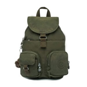 kipling lovebug small backpack jaded green tonal