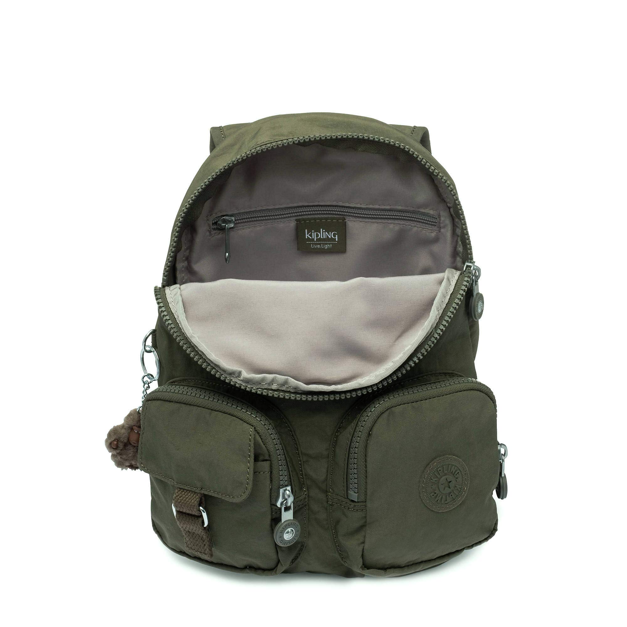 Kipling Lovebug Small Backpack Jaded Green Tonal