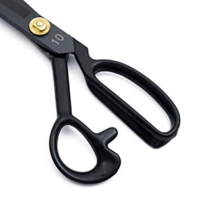 SUNLAND Professional Tailor Scissors Heavy Duty Tailor Shears for Costume Designer Dressmaker Sewing Fabric