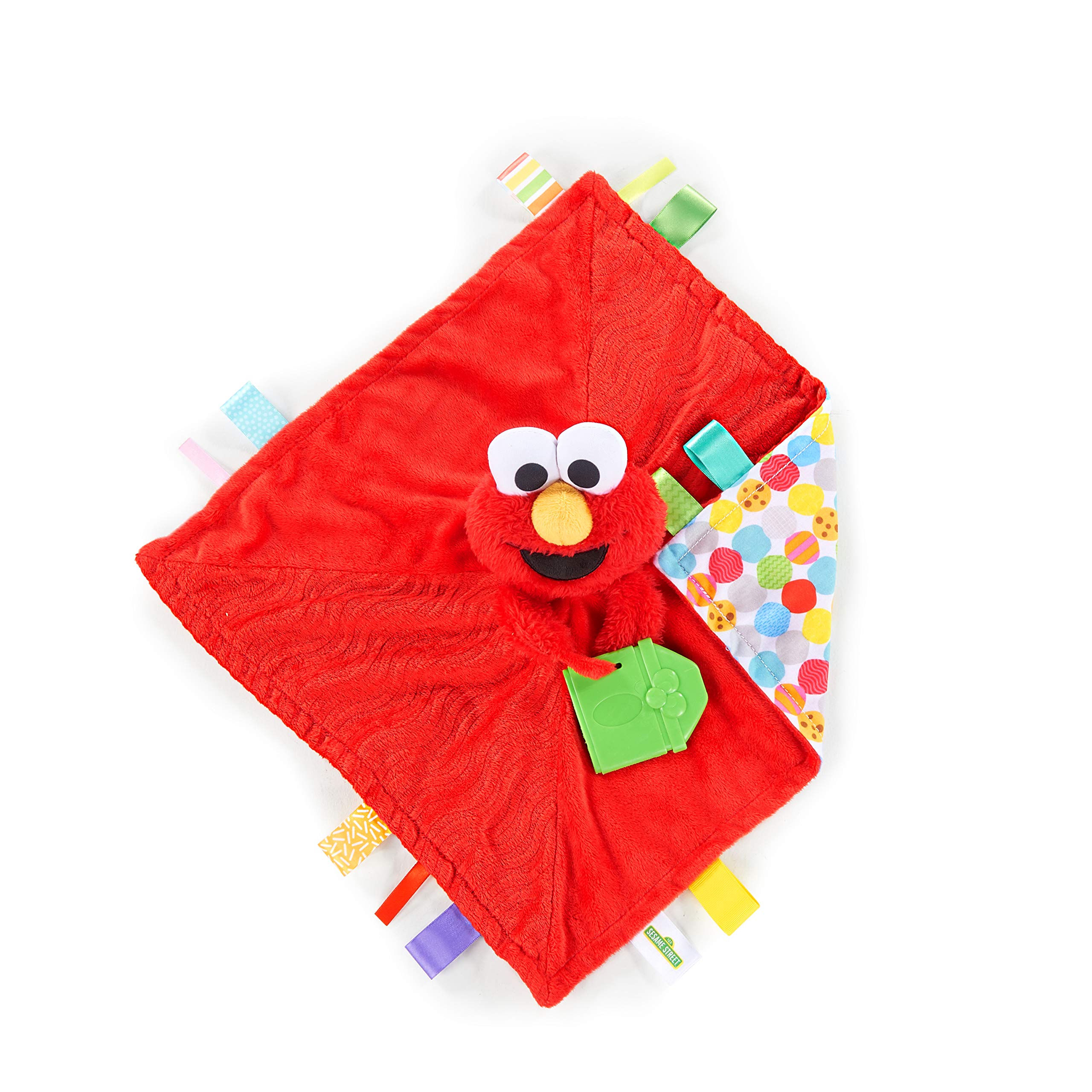 Bright Starts Sesame Street Snuggles with Elmo Baby's First Soothing Blanket, Ages 0-12 Months