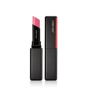 shiseido colorgel lipbalm, dahlia 107 - lightweight, hydrating, semi-sheer color