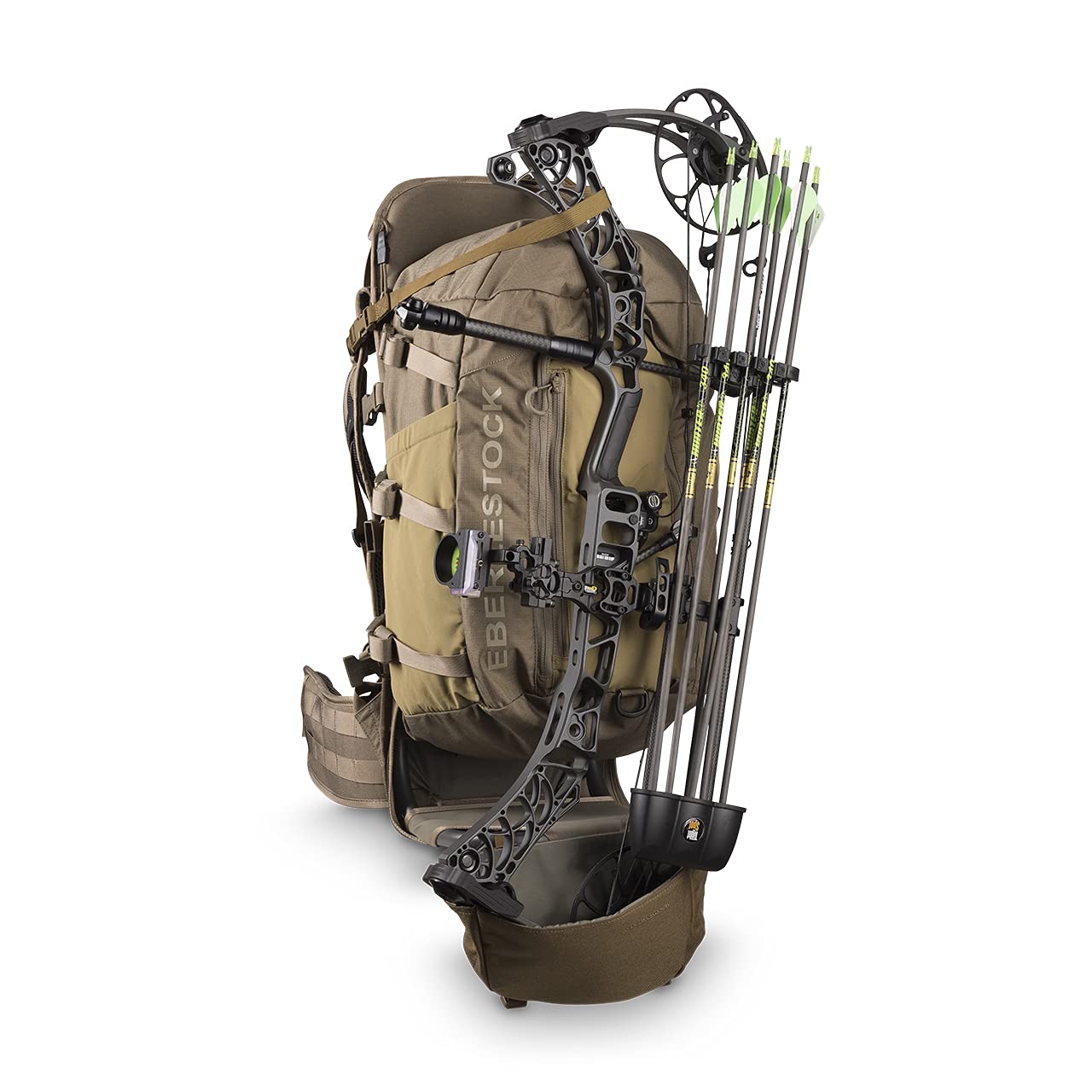 Eberlestock F1 Mainframe - The Most Versatile Pack Ever - Fully Adjustable with Endless Configurations (Dry Earth, Tall)