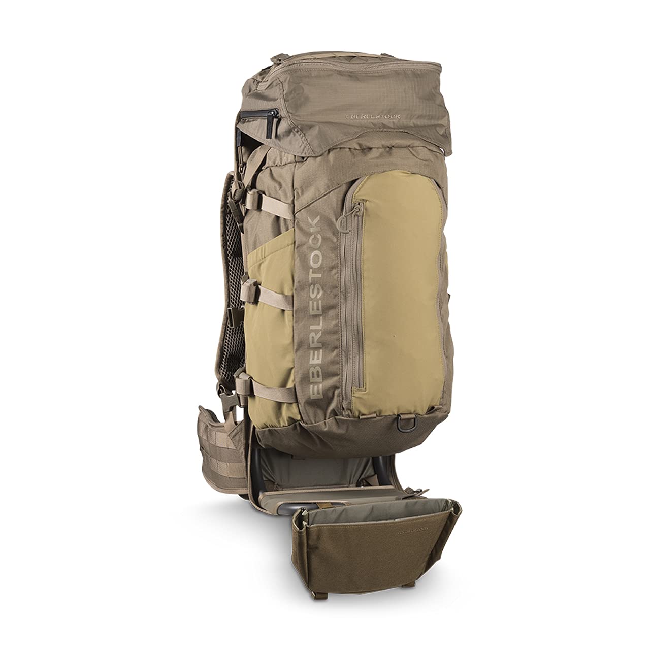 Eberlestock F1 Mainframe - The Most Versatile Pack Ever - Fully Adjustable with Endless Configurations (Dry Earth, Tall)