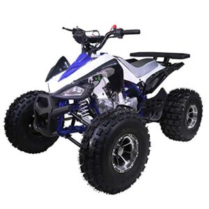 X-PRO 125cc ATV 4 Wheeler ATV Quad Youth ATVs Quads 125cc ATVs with Big 18/19" Aluminum Wheels(Orange)