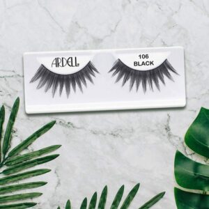 Ardell Natural Lashes False Eyelashes 106 Black (4 pack)