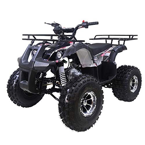 X-PRO 125cc ATV Quad 4 Wheeler Youth ATV Kids Quad ATVs (Blue)