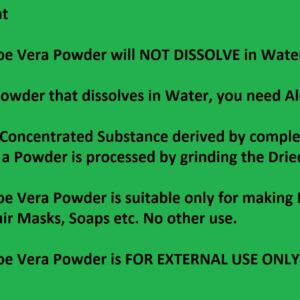 MB Herbals Aloe Vera Powder 3.5 oz / 100 Gram | Aloe barbadensis Powder | Natural Skin Moisturizer | Promotes Hair Growth | for External Use Only