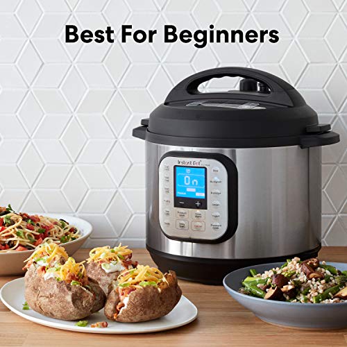 Instant Pot Duo Nova 7-in-1 Electric Pressure Cooker, Slow Cooker, Rice Cooker, Steamer, Saute, Yogurt Maker, Sterilizer, and Warmer, 8 Quart, 14 One-Touch Programs