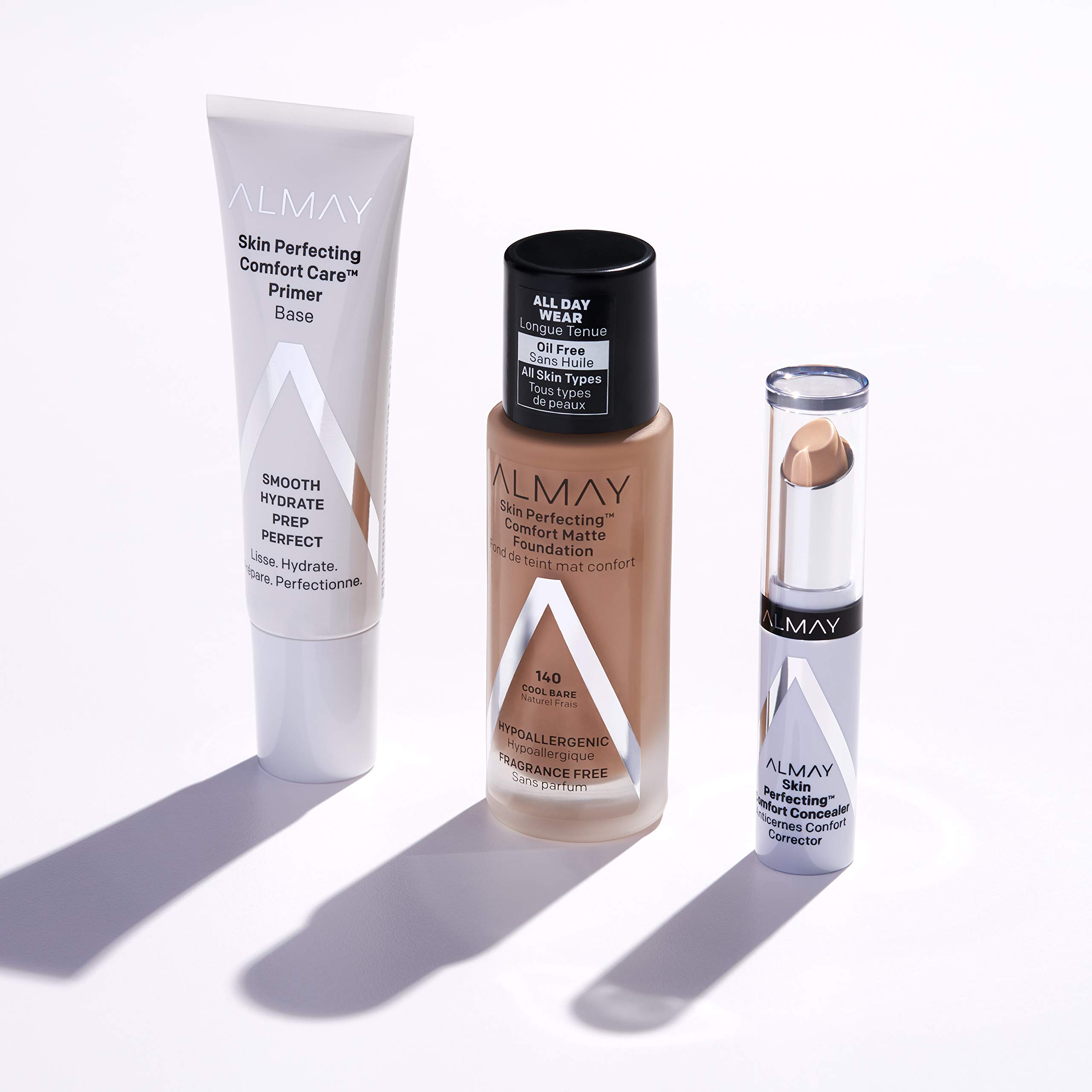 Almay Skin Perfecting Comfort Concealer, Hypoallergenic, Cruelty Free, -Fragrance Free, Dermatologist Tested, Fair