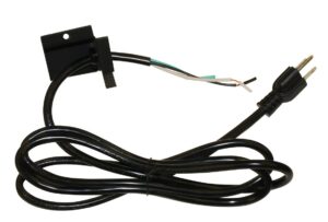 dimplex plug conversion kit for revillusion® fireplaces (model rbfplug), 120 volt, black
