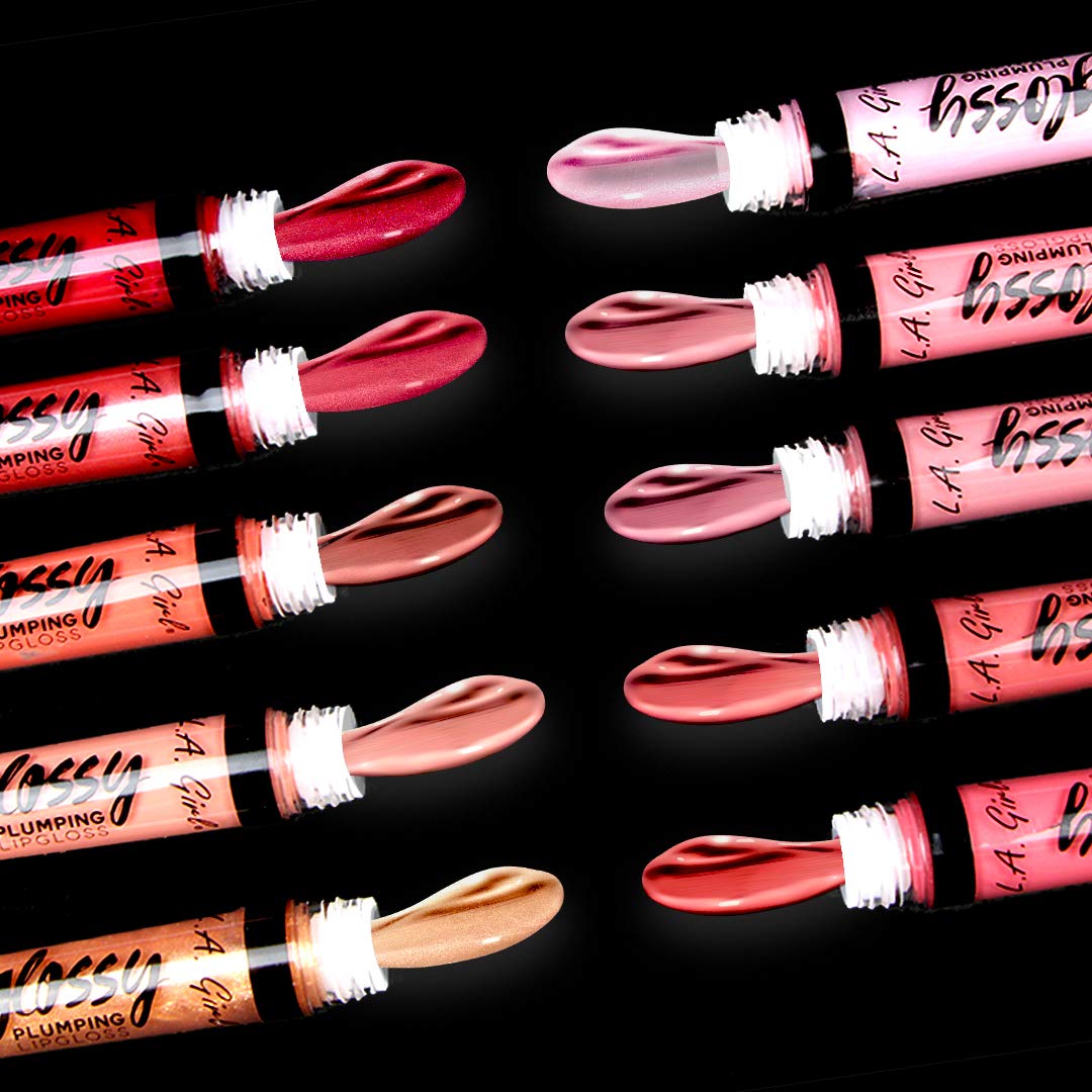 L.A. Girl Glossy Plumping Lipgloss- Plush