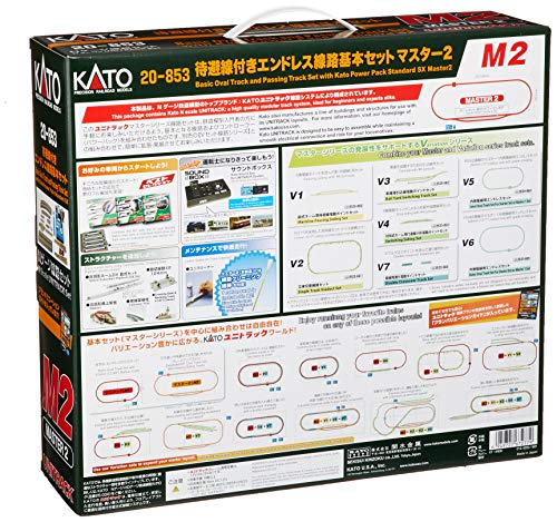 Kato KAT20-853 N M2 Basic Oval & Siding Model Track Set