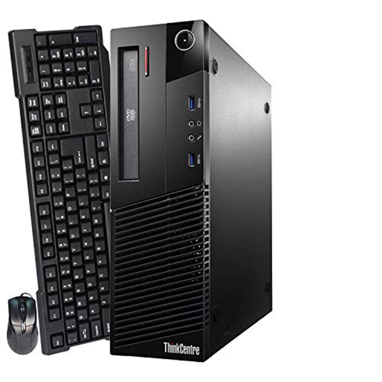 Lenovo ThinkCentre M93P SFF Business Desktop Computer, Intel Dual-Core i3-4130 Processor up to 3.40 GHz, 8GB RAM, 500GB HDD, WiFi, Windows 10 Pro (Renewed)