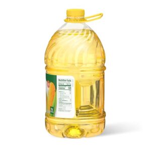 Amazon Fresh, Corn Oil, 128 Fl Oz (Previously Happy Belly, Packaging May Vary)