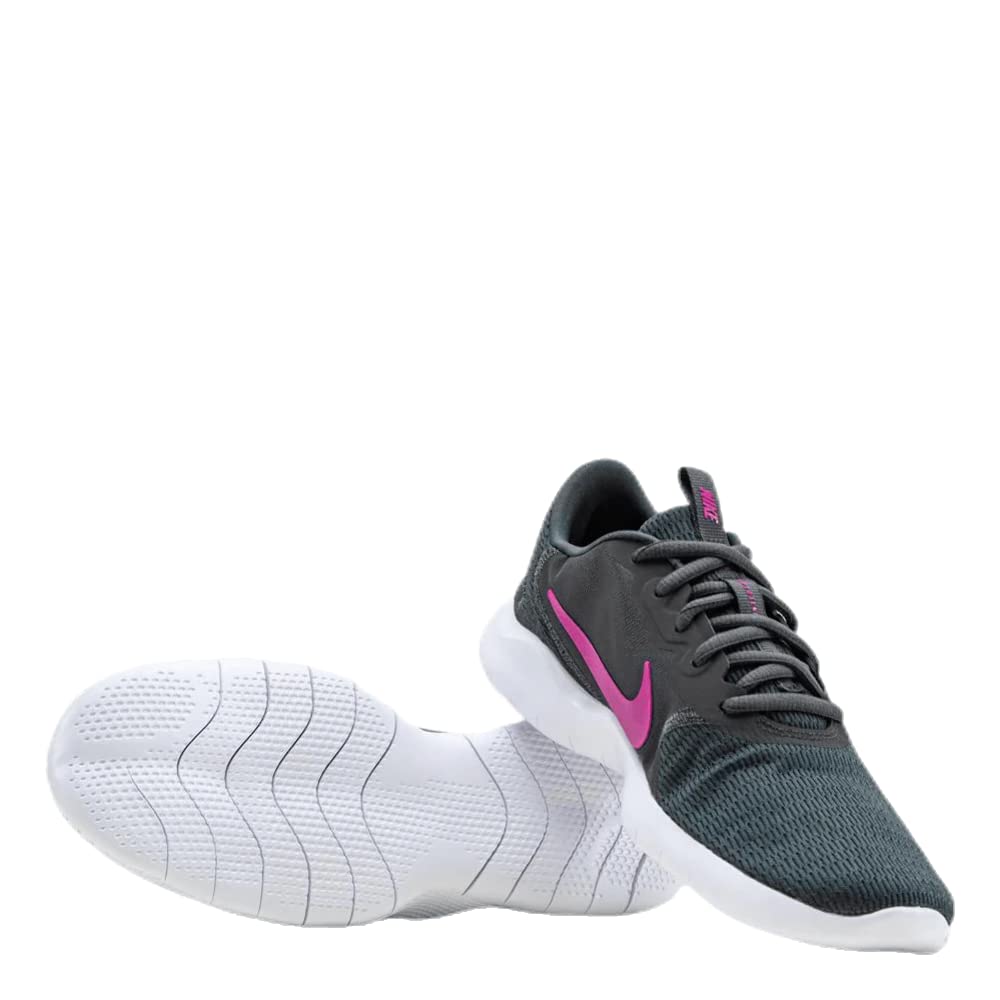 Nike Women's Flex Experience Run Shoe, Iron Grey/Fire Pink-Smoke Grey, 9 Regular US