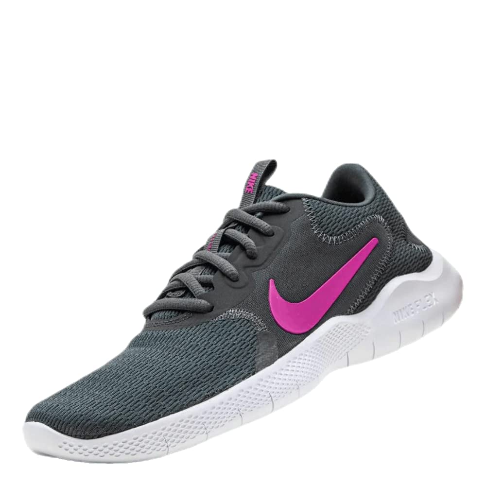 Nike Women's Flex Experience Run Shoe, Iron Grey/Fire Pink-Smoke Grey, 9 Regular US