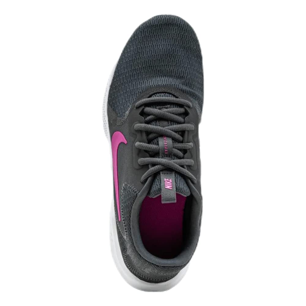 Nike Women's Flex Experience Run Shoe, Iron Grey/Fire Pink-Smoke Grey, 9 Regular US