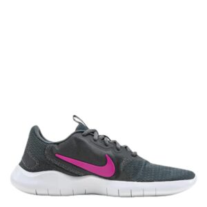 Nike Women's Flex Experience Run Shoe, Iron Grey/Fire Pink-Smoke Grey, 9 Regular US