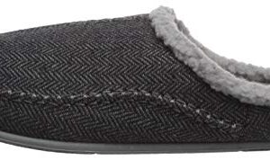 Deer Stags Unisex Nordic Tweed Slipper / Black / Men's 12 US / Wide