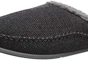 Deer Stags Unisex Nordic Tweed Slipper / Black / Men's 12 US / Wide