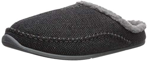 Deer Stags Unisex Nordic Tweed Slipper / Black / Men's 12 US / Wide