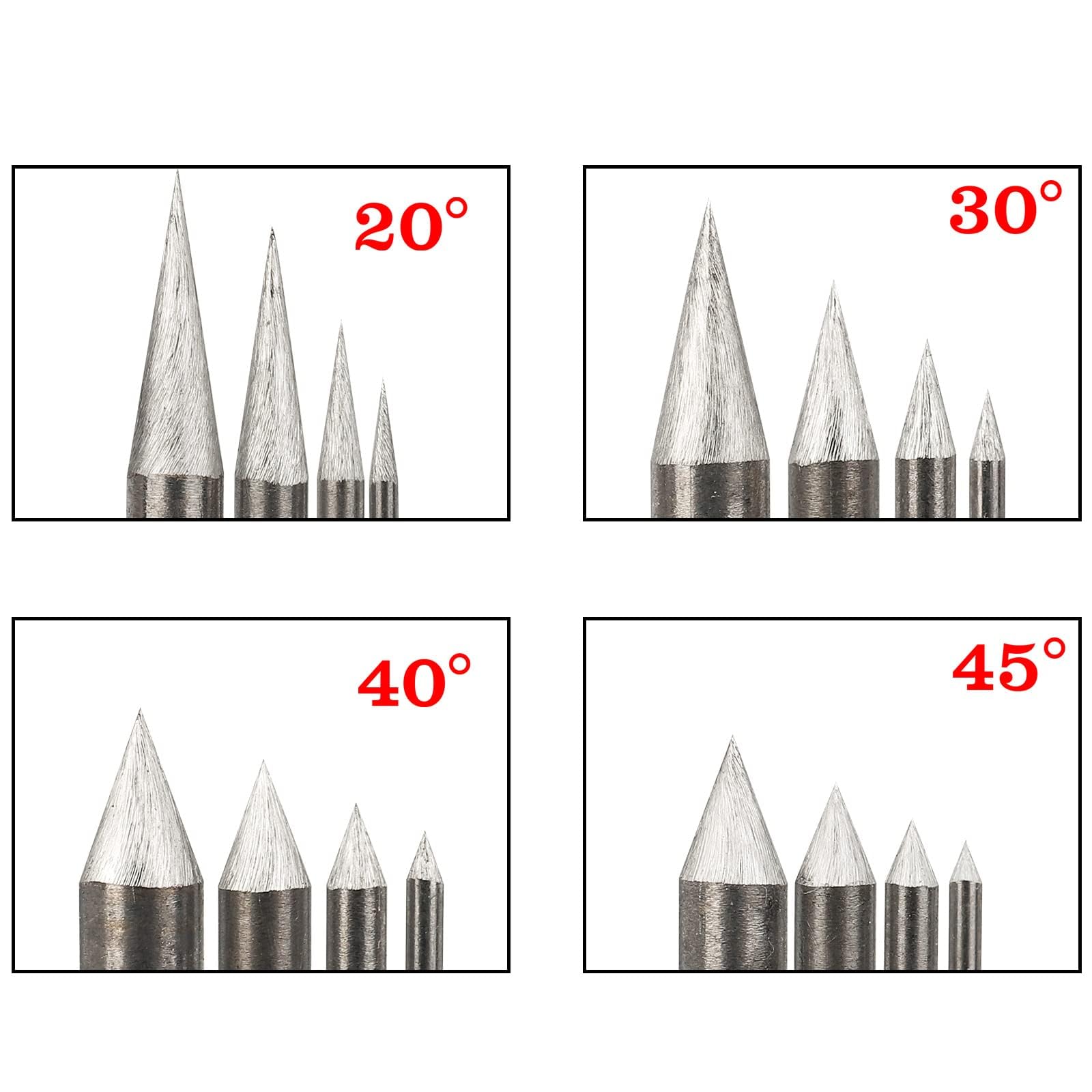 Full Sand Diamond Wheels 3mirrors Tungsten Electrode Sharpener Blades Replacement Cutting Wheels Tig Welding Discs 10pcs 25mm 0.5mm w/ 2 CNC Connecting Rods Compatible with Dremel Rotary Tools