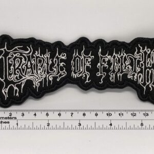 Cradle of Filth Small Patch 15cm x 6cm / 5,9" x 2,36" (Iron-On)