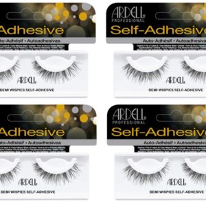 Ardell False Eyelashes Self-Adhesive Demi Wispies 4 pack