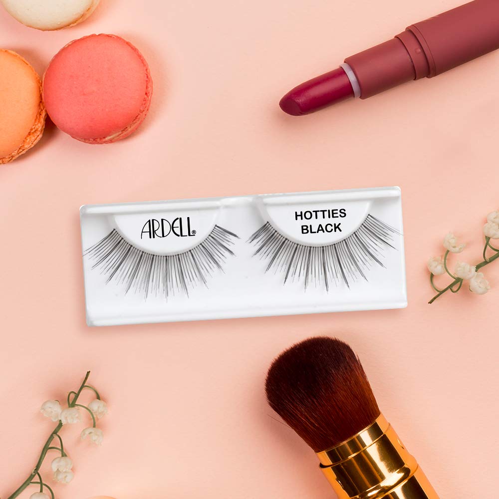 Ardell Natural Lashes False Eyelashes Hotties Black (4 pack)