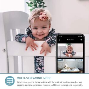 Lollipop Smart Baby Monitor HD WiFi & Wall Mount