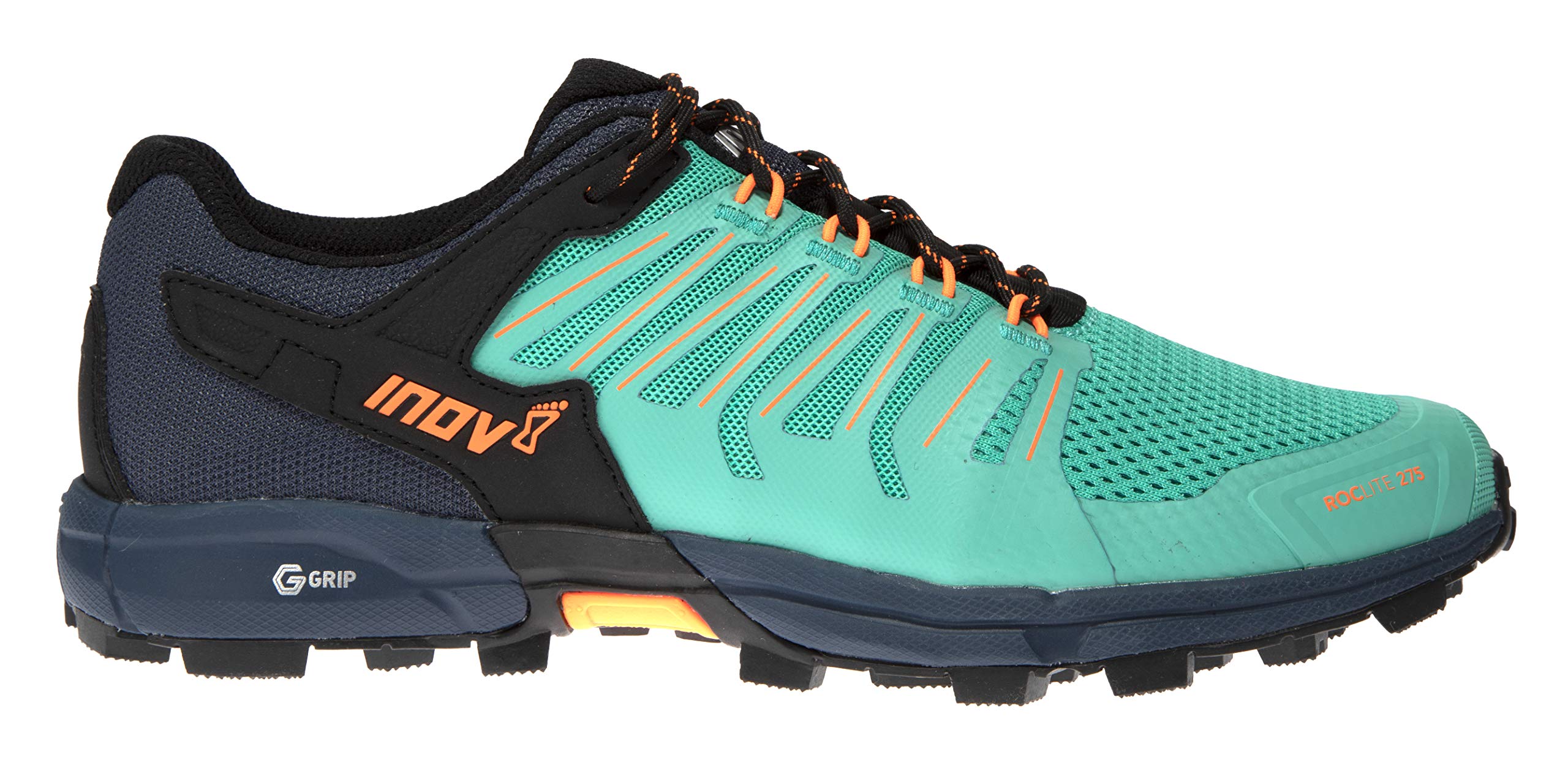 INOV-8 Women Roclite G 275, Color: Teal/Navy, Size: 8 (000807-TLNY-M-01-8)