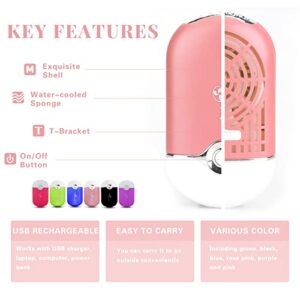 GreenLife® USB Rechargeable Portable Mini Fan Cooling Fan Bladeless Handheld Eyelash dryer Mini Handheld Fan Air Conditioning Blower for Eyelash Extension,eyelash extension kit