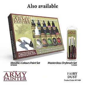 The Army Painter Fairy Dust Warpaint - Acrylic Non-Toxic Heavily Pigmented Water Based Paint for Tabletop Roleplaying, Boardgames, and Wargames Miniature Model Painting