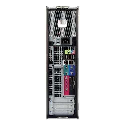 Dell Optiplex with 20-Inch Monitor (Core 2 Quad 2.83Ghz, 8GB RAM, 500GB HDD, WiFi, Windows 10), Black (Renewed)