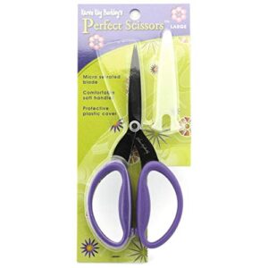 karen kay buckley's perfect scissors, large 7-1/2 inch mirco serrated blades (one pack)