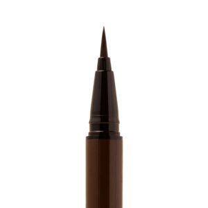 EM COSMETICS Illustrative Eyeliner, Liquid Eyeliner, 0.55 ml/ 0.019 fl oz (Brown Brush Tip)