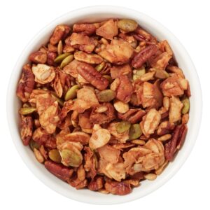 NuTrail Nut Granola Cereal, Cinnamon Pecan, No Sugar Added, Gluten Free, Grain Free, Keto, Low Carb, Healthy Breakfast 8 oz. 1 Count