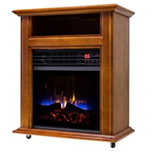 Comfort Glow QF4561R Electric Quartz Fireplace