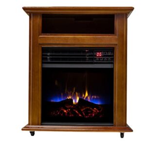 comfort glow qf4561r electric quartz fireplace