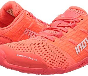 Inov8 Women's Bare-XF 210 V2 Cross-Trainer Shoes Coral W6