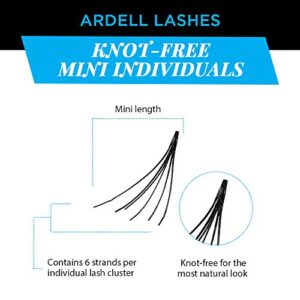 Ardell Individuals False Eye Lashes Mini Black 4 Pack, Extra Short Lash Minis Adds Volume To Natural Eyelashes