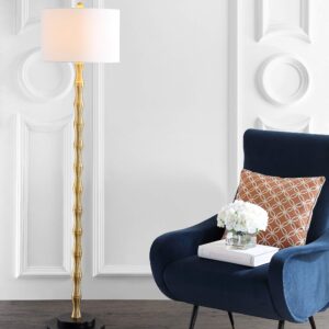 Safavieh FLL4045A Lighting Kolten Antique Brass 60.5-inch (LED Bulb Included) Floor Lamp